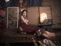 推特女神@鈦合金TiTi之高端頂級攝影系列 滿清服飾