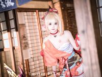 萌新推特00後露臉美少女▌白莉愛吃巧克力▌超美畫風Cos原神宵宮 可愛小蘿莉 三點全露又粉又嫩