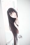 推特極品露臉巨乳蘿莉▌落落Raku ▌真空吊帶黑絲女秘書 陽具跳蛋自慰 超大尺度獻出白虎嫩鮑