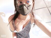 抖音網紅反差母狗『奶咪』九月新作-肉絲碎花裙樓梯間 淫盪粉穴露出 高清私拍41P 超清4K原版