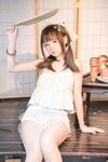高端ACG業界女神爆機少女▌喵小吉▌清純鄰家《小吉的小鎮生活》掰穴逗乳少女感無敵嫩
