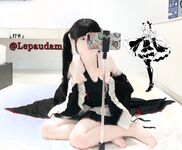 極品嬌嫩小萌妹『LepALu』雙馬尾粉嫩萌妹 被大J8爆操高潮 小嘴吃下大雞B 高清黑色LO裙