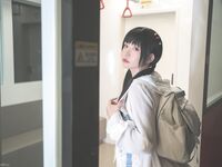 極品CosPlay爆機少女【喵小吉】純欲系新作《深夜地鐵》極致粉穴豪乳露出 超清4K原版