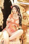 高端ACG業界極品女神爆機少女▌喵小吉▌雙子 天竺少女 猶如墮落在凡間的仙女無可挑剔
