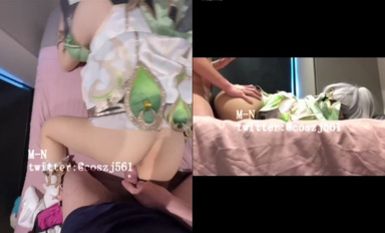 牛逼大神『M-N』最新约啪足交COSER三部曲 凌华+雷神巴尔+草神 操动漫女神 高清 (2)