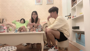 【是不良人探花】，今晚女神之夜，平面模特，抖音主播，三人快樂鬥地主，游戲完抱佳人上床，淫聲浪語香艷力作