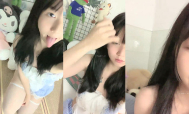 高顏值清純校花學妹 波妞澀澀 (6)