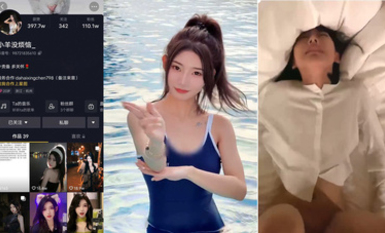 小羊没烦恼约炮金主被爆！抖音 400 万女网红小羊出轨 约炮金主啪啪视频流出 完整版