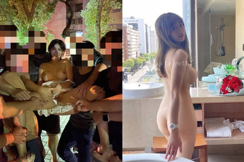 露臉才是王道！推特狼粉女神男人肏便器【Janpet12】私拍，戶外露出一幫爺們群P她堪比島國女優 合集（2）