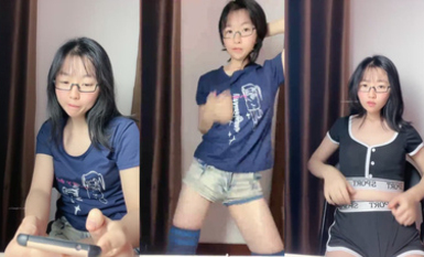 重磅核彈，20小時大禮包極品良家【夏天的童話】合集(12天)，淫盪眼鏡姐姐的誘惑，極品反差婊，好騷啊！ (10)