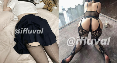 最新10月精品！推特愛健身的翹臀大妞，D奶女神【子柒學姐ifluval】福利，毒龍啪啪像母狗一樣被調教 (1)