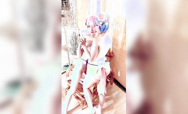 高端ACG業界女神爆機少女▌喵小吉▌8月番喵小吉 - 8月番第１彈 從零開始異世界生活 (1)