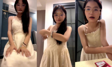 清純學生妹【困困兔】宿舍大秀道具自慰狂顫流白漿! (3)