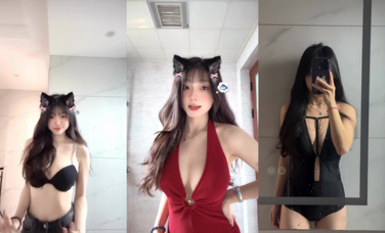 抖音網紅【寶貝77】集高顏值與極品身材於一身的反差婊  (8)