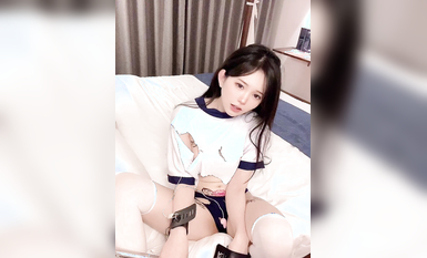微博紅人頂級容顏蘿莉正妹【倦倦喵】露臉私人訂制體操服手腳束縛自慰放尿模仿吞精無水原檔 (1)
